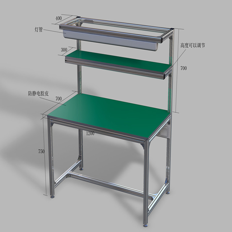 復(fù)合管工作臺流水線工廠工作臺的鋁型材接頭鏈接件技巧